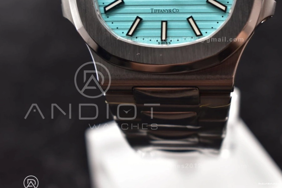 Best WrinkleFree SS Tiffany Tiffany on Nautilus Dial 1:1 324CS Bracelet 913 Blue Edition 5711 GRF 1027